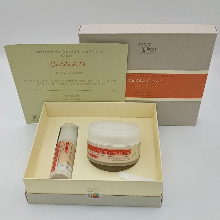 kit domiciliare corpo cellulite eden