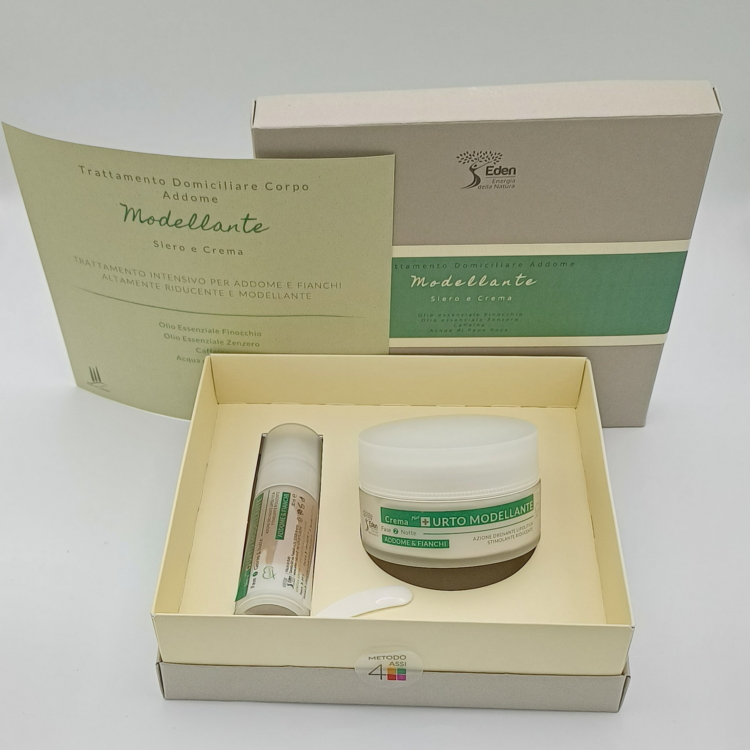 kit domiciliare corpo modellante eden