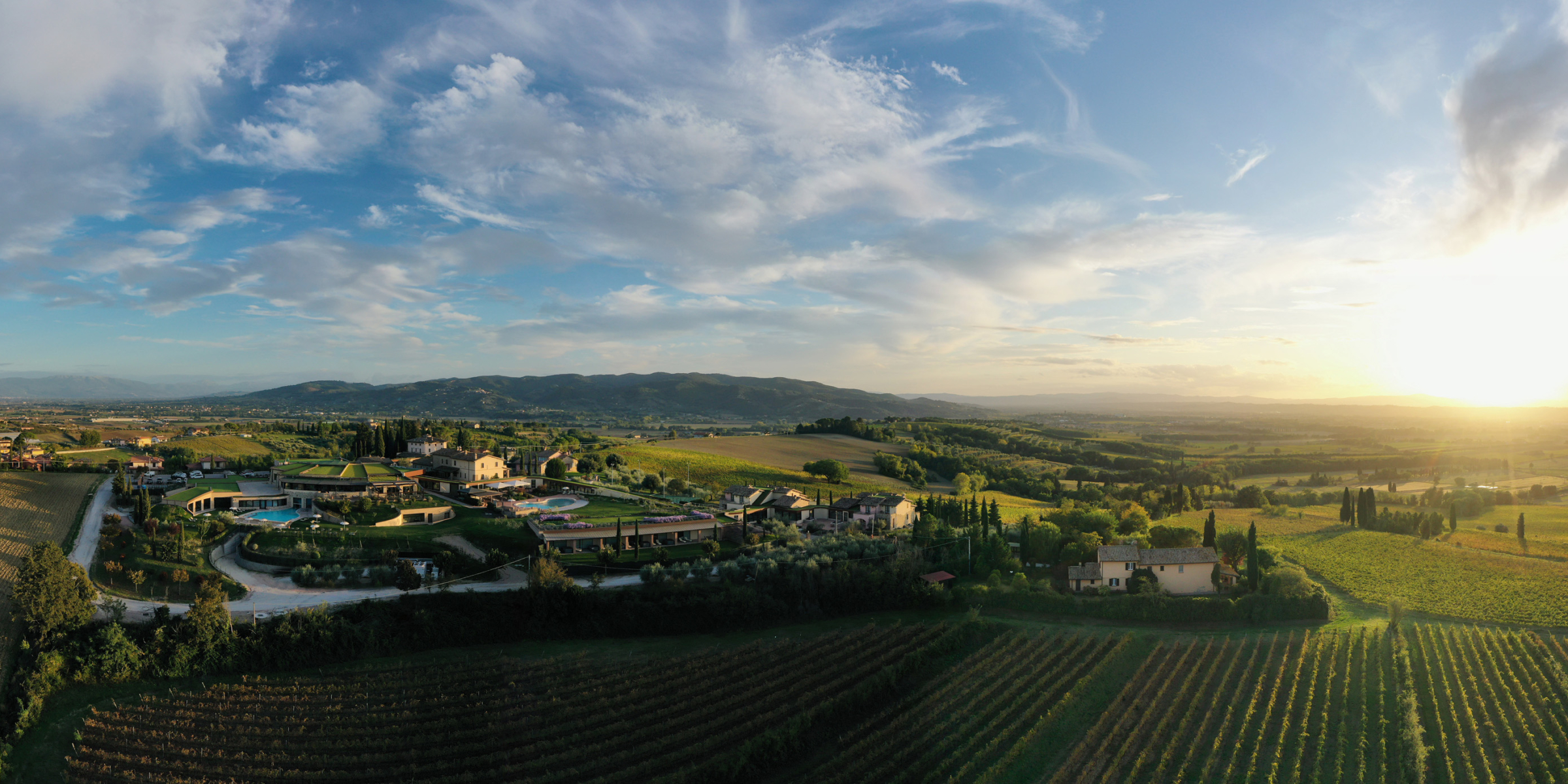 BorgoBrufa spa resort in Perugia